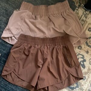 Women's athletic shorts set size medium